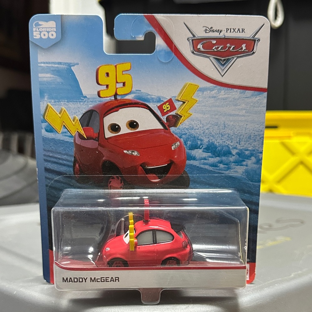 Mattel Cars Maddy McGear Red Toy Vehicle